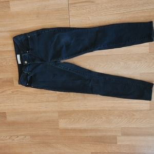 Gap 1909 Curvy True Skinny Black Jeans size 29